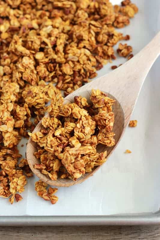 Homemade Pumpkin Pie Granola