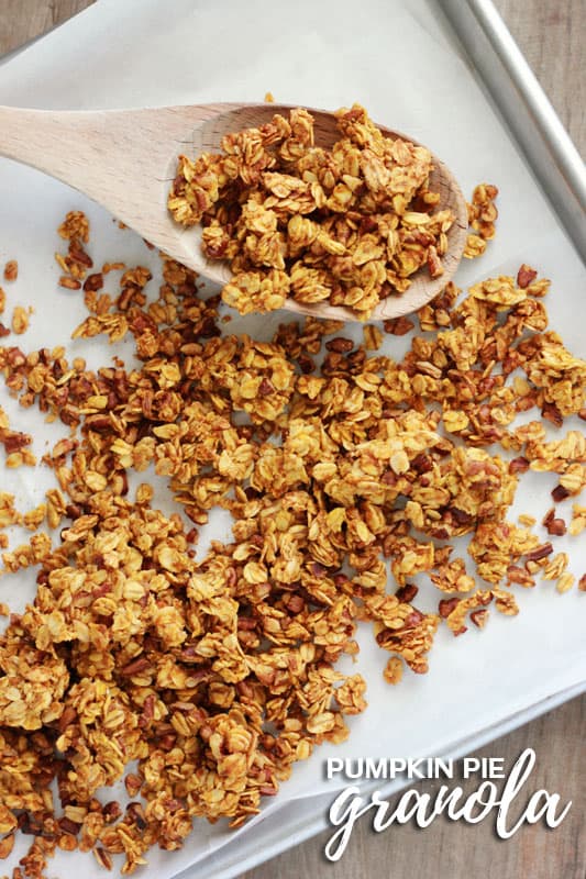 Pumpkin Pie Granola