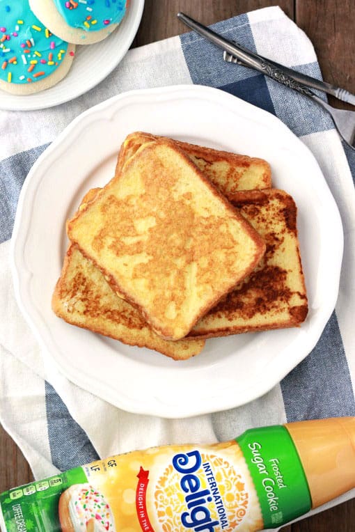 Cappuccino French Toast with Coffee Cream