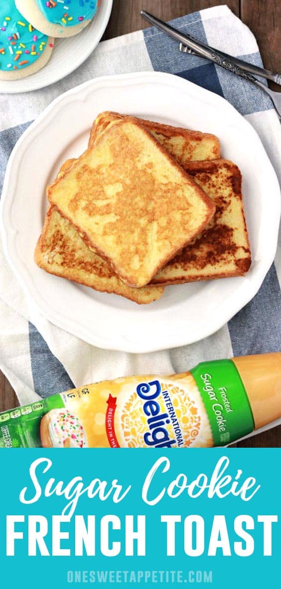 Sugar Cookie French Toast. Bring an extra special breakfast to the table with this super simple recipe. Coffee creamer is used in place of milk giving this French toast an extra special flavor.