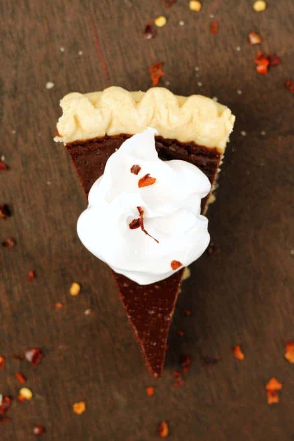 Mexican Chocolate Pie Recipe - One Sweet Appetite