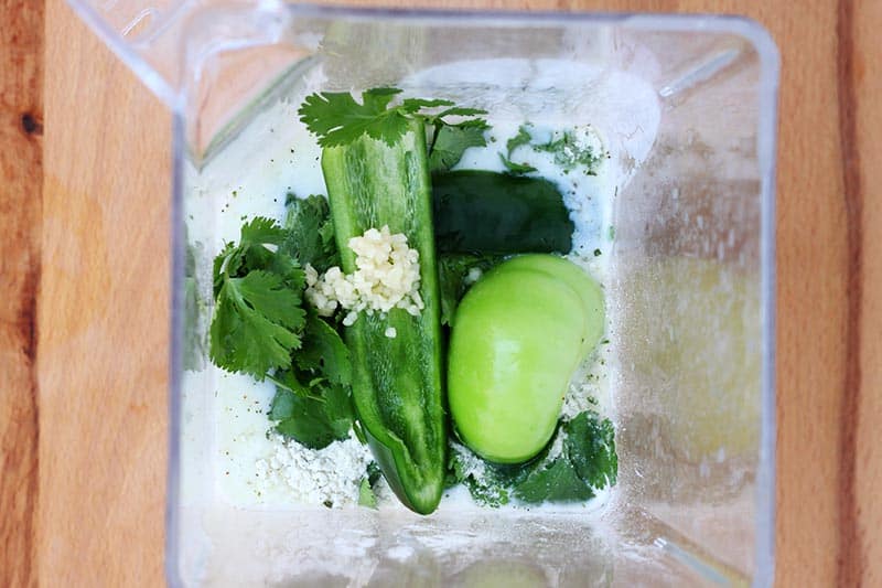 Cilantro Lime Ranch Ingredients