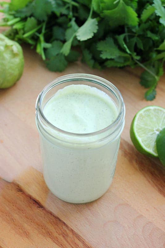 How to make cilantro lime ranch