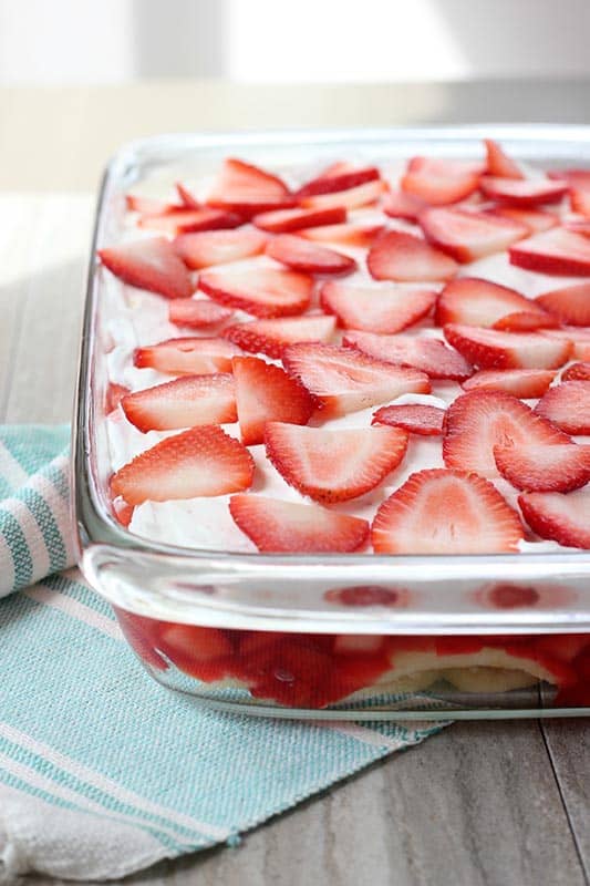 Five Minute Strawberry Dessert One Sweet Appetite