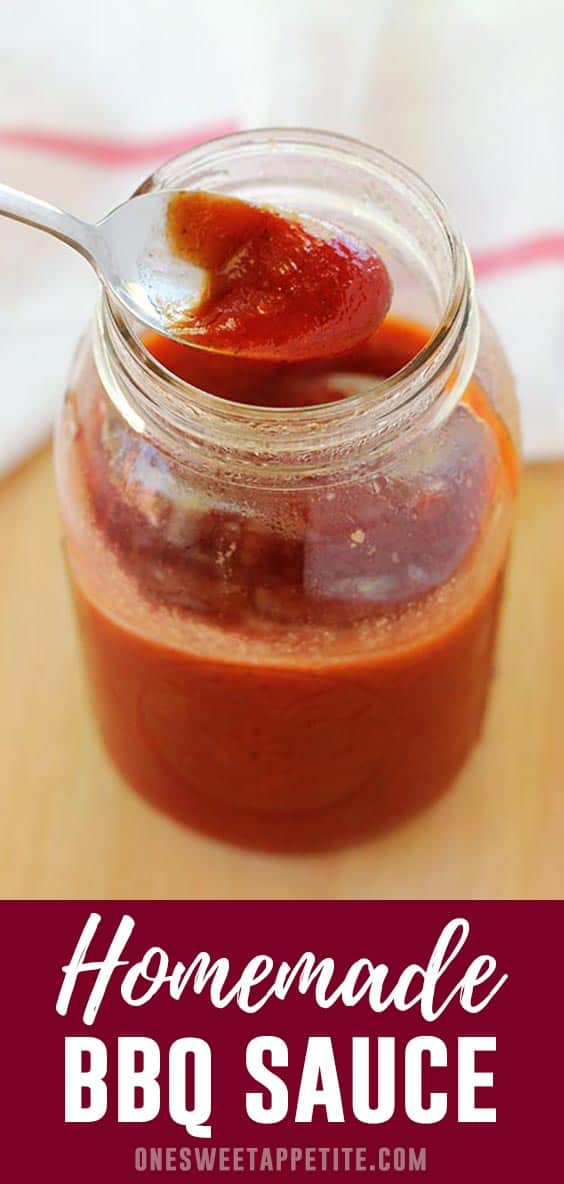 This homemade BBQ sauce comes together quickly and packs a bold flavor. Ketchup, brown sugar, dry mustard, and garlic simmer together. Blending the flavors to perfection.