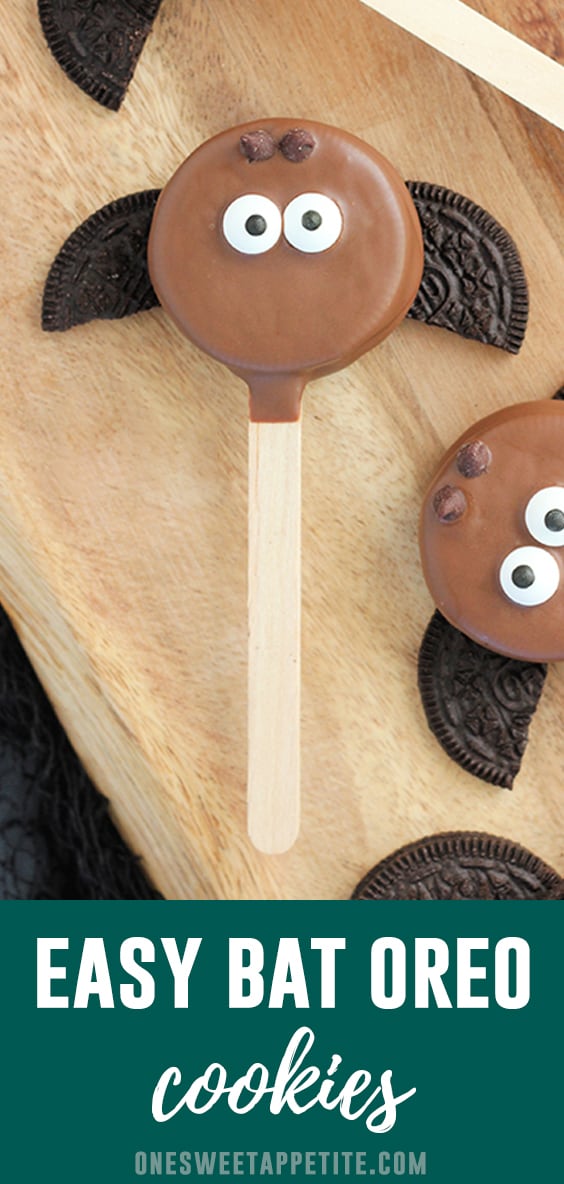 Easy Bat Oreo’s. These cute little bat treats come together quickly and are a fun Halloween recipe the entire family will love helping with!