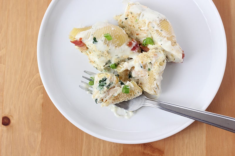 Ranch Chicken Stuffed Shells