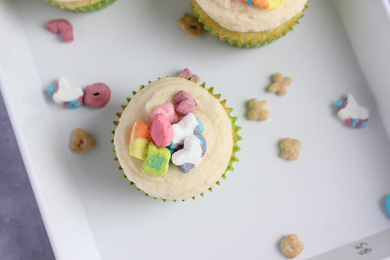 Lucky Charm Cupcake Recipe