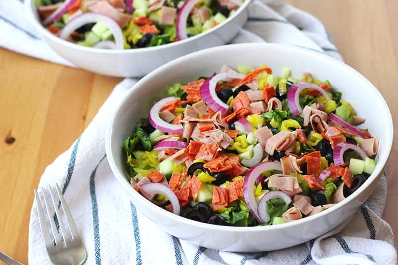 Easy Italian Chopped Salad Recipe