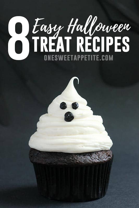 Halloween is just around the corner! Get inspired with these 8 Halloween Treat recipes! Spookily delicious! 