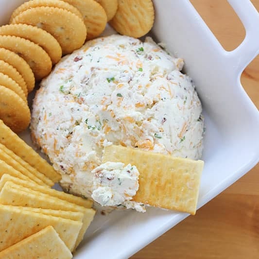 The BEST Cheese Ball Recipe - One Sweet Appetite