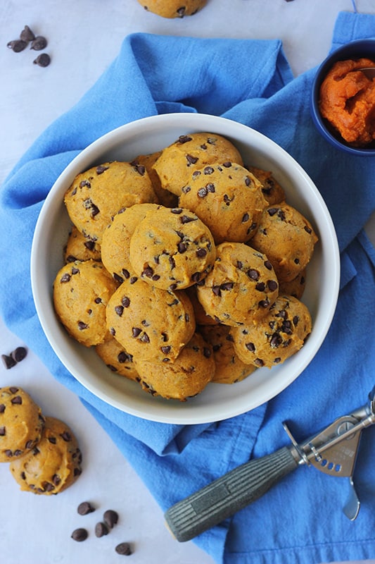 Pumpkin Chocolate Chip Cookies