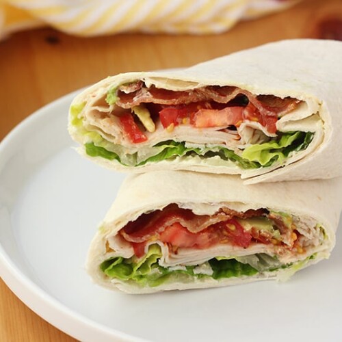 Turkey & Swiss Wrap - Tried and Tasty