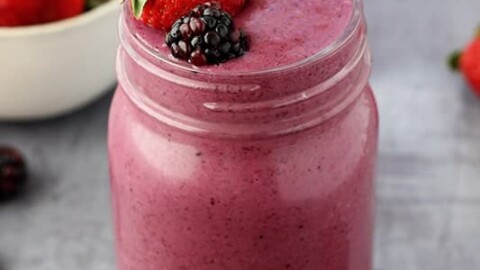 Mixed Berry Smoothie Recipe - One Sweet Appetite