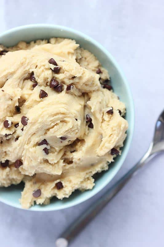 chocolate chip cookie dough edible