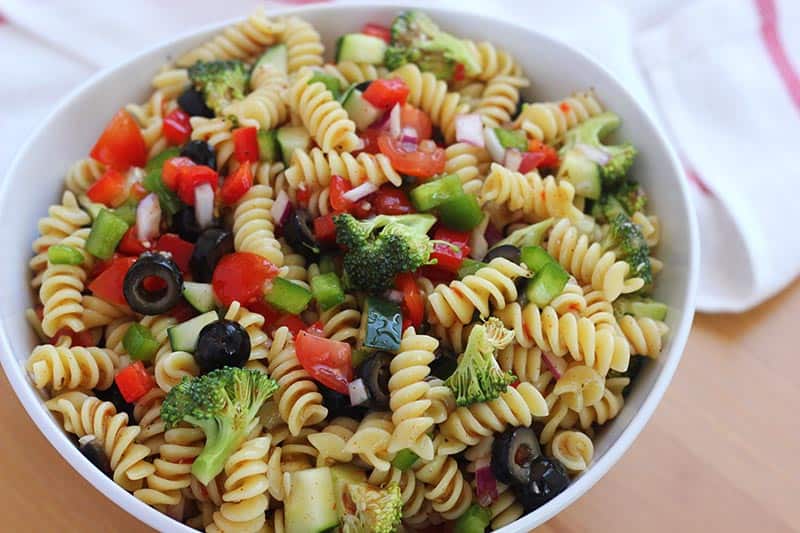 homemade pasta salad recipe