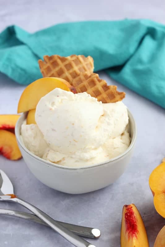 Peach Ice Cream Recipe