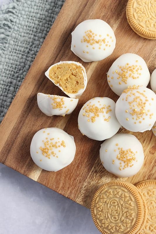 Pumpkin Spice Latte Truffles – Oreo
