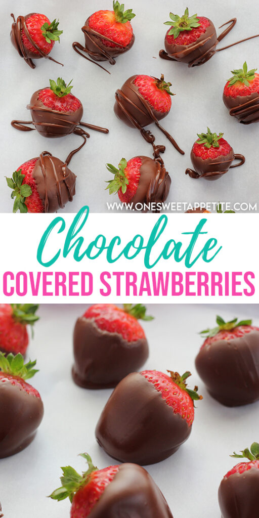 A quick and simple step-by-step tutorial for how to make Chocolate Covered Strawberries. All you need are three ingredients and 20 minutes!