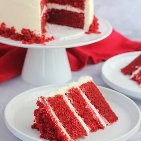 Red velvet cake.