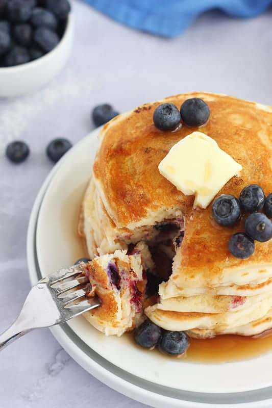 Blueberry Pancakes Recipe