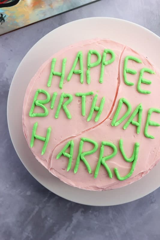 Harry's 11th Birthday Cake from Hagrid | InLiterature