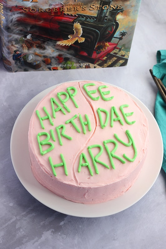 Harry Potters Sticky Chocolate Birthday Cake GlutenFree  Whip  Wander