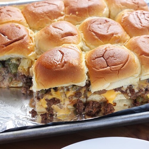 Ground Beef Philly Cheesesteak - Food Dolls