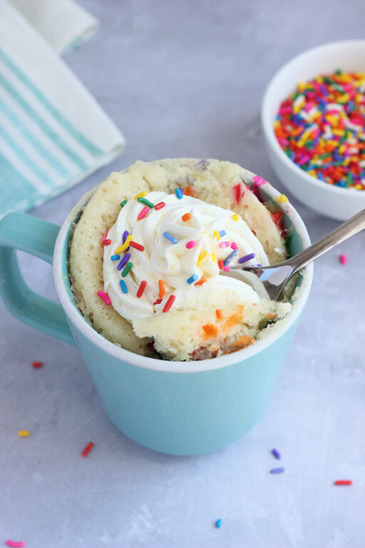 sugar free vanilla mug cake recipe