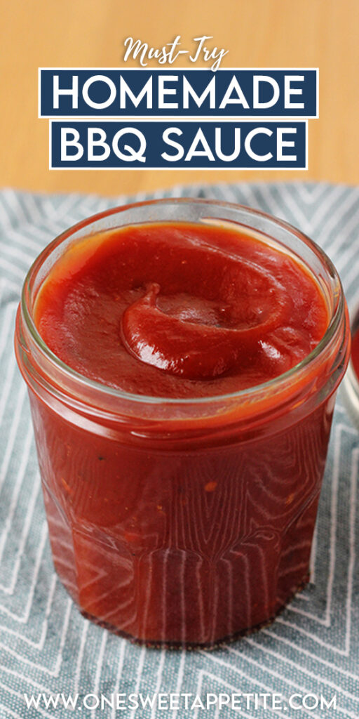 This homemade BBQ sauce recipe comes together quickly and packs a bold flavor. Ketchup, brown sugar, dry mustard, and garlic simmer together. Blending the flavors to perfection. 