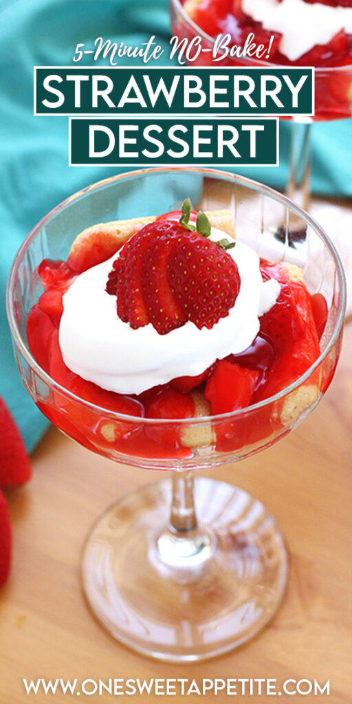 Whip up this incredibly simple 5-minute strawberry dessert for all of your summer events! Beautiful light and tasty treat everyone will love.