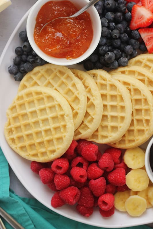 How to Set Up a Waffle Bar — Mint Event Design