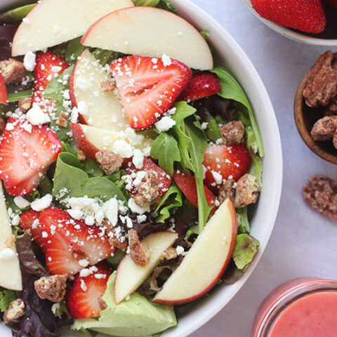 Copycat Zupas Strawberry Harvest Salad