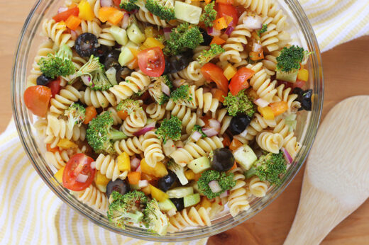 Easy Pasta Salad Recipe - One Sweet Appetite