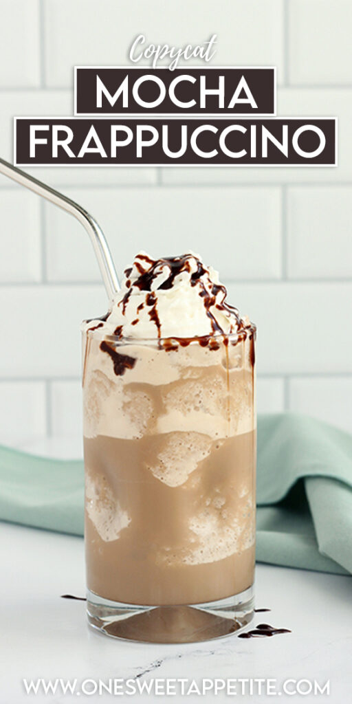 Mocha Frappe (McDonald's Copycat) - One Sweet Appetite