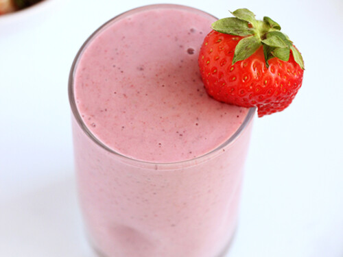 Strawberry Smoothie Recipe - One Sweet Appetite