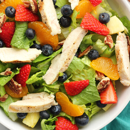 Panera poppyseed salad.