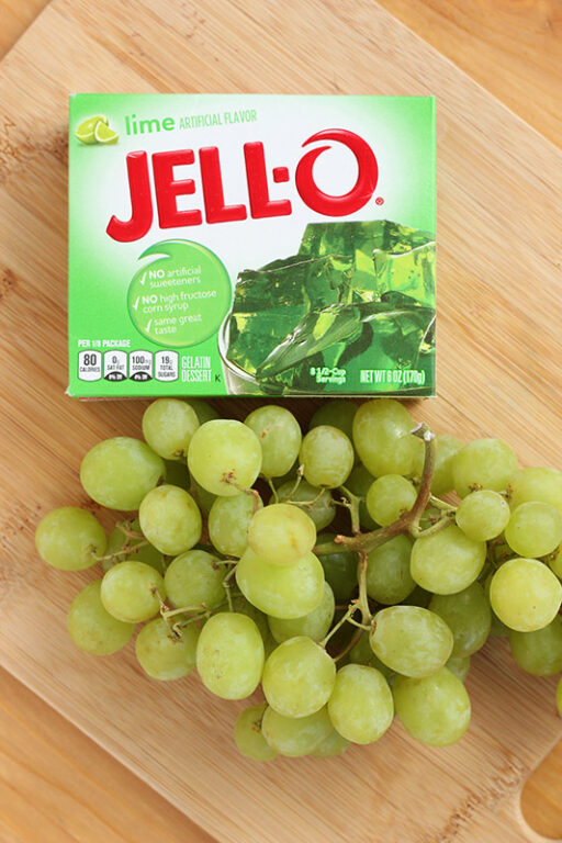 Frozen Jello Grapes Recipe One Sweet Appetite
