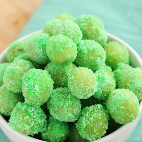 Frozen Jello Grapes Recipe One Sweet Appetite