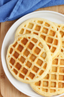 Fluffy Buttermilk Waffles - One Sweet Appetite
