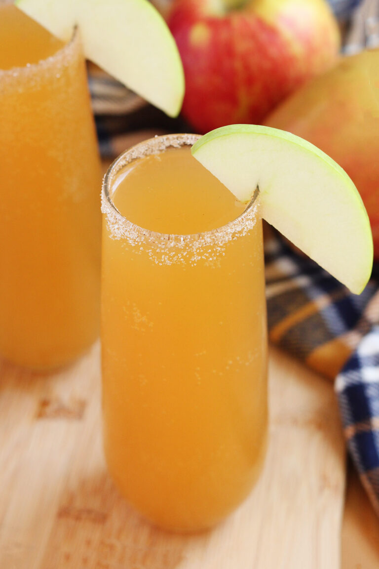 Apple Cider Mimosas