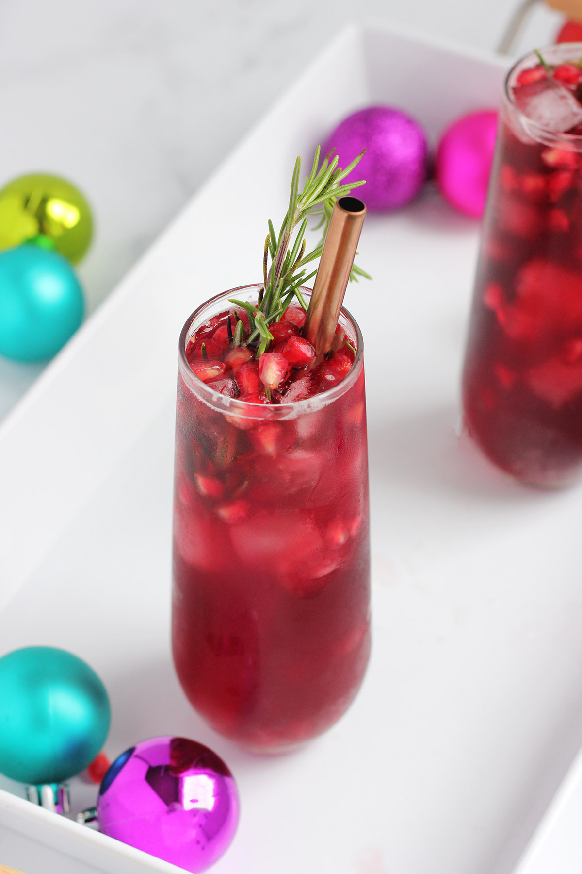 Christmas Punch Recipe (Non-Alcoholic) - One Sweet Appetite