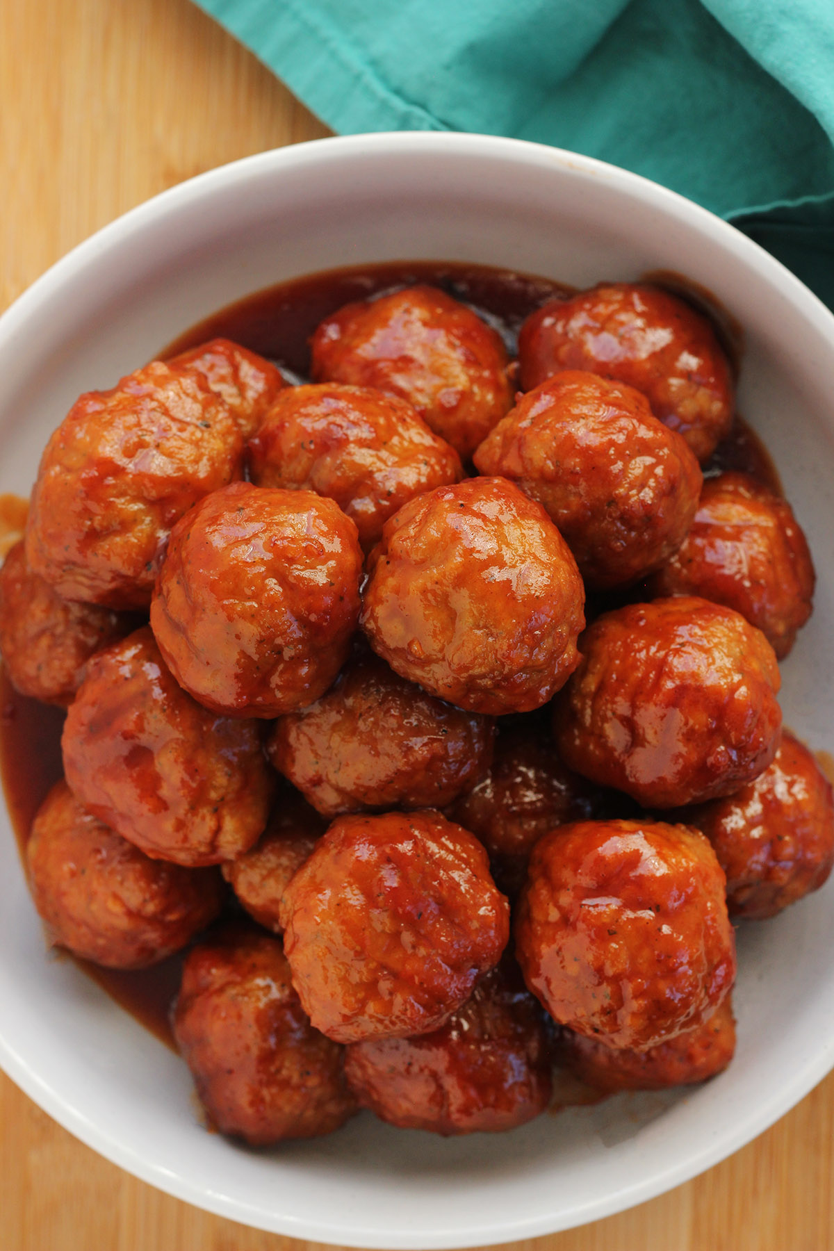 Easy Grape Jelly Meatballs One Sweet Appetite