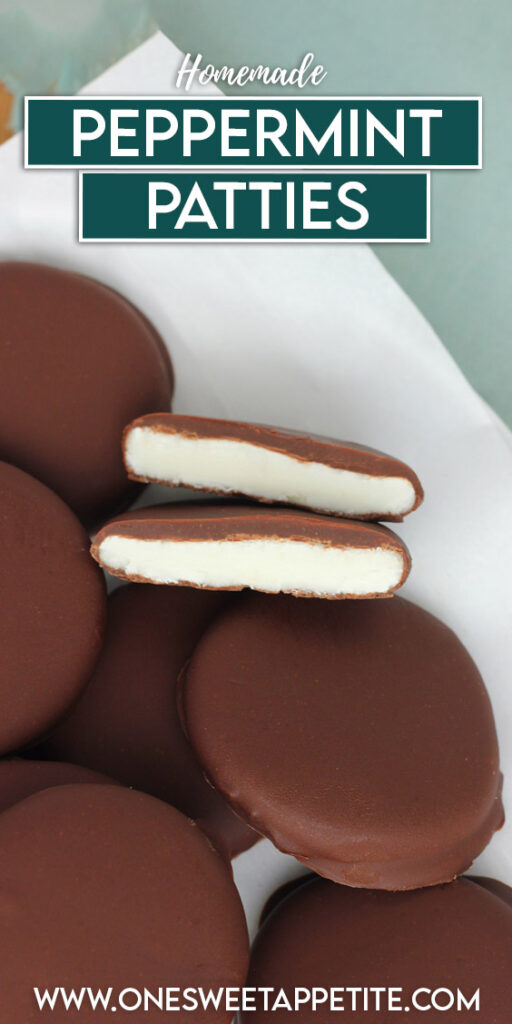 Homemade Peppermint Patties - One Sweet Appetite