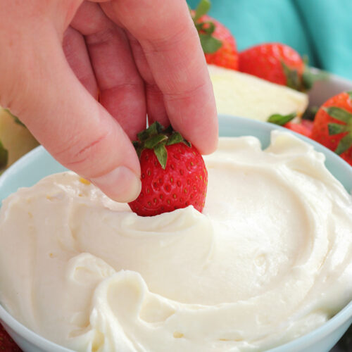 Easy Fruit Dip Recipe - One Sweet Appetite