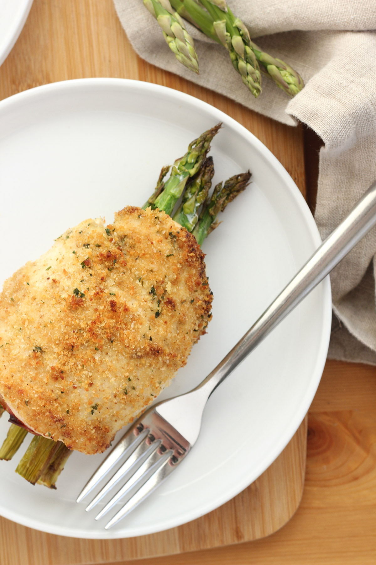 Asparagus Stuffed Chicken Breast Recipe - One Sweet Appetite