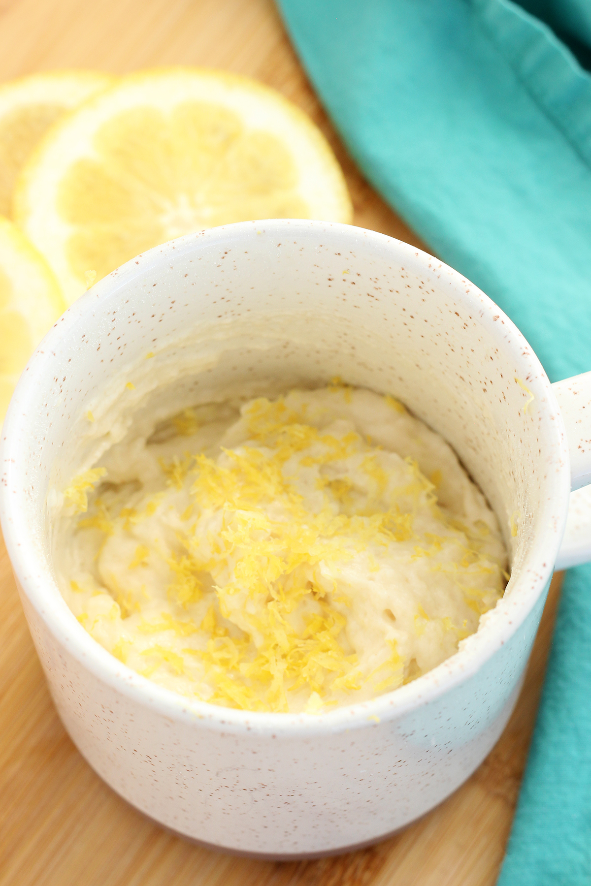 Easy Lemon Mug Cake Recipe - One Sweet Appetite