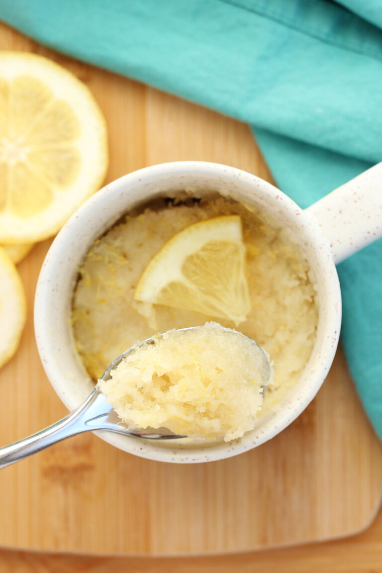 Lemon Mug Cake