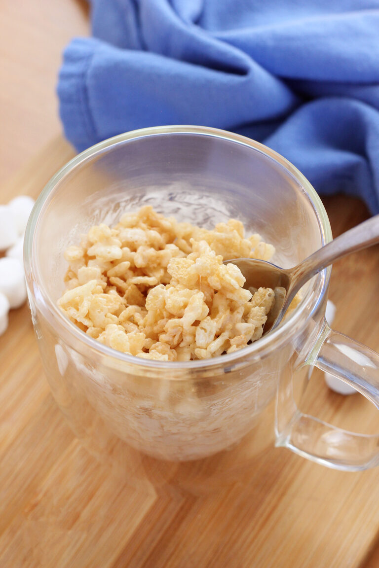 Mug Rice Krispie Treat