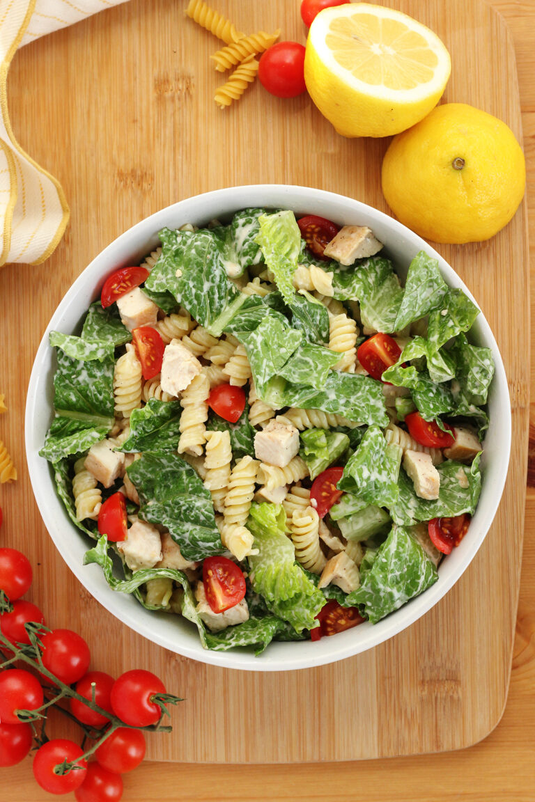 Chicken Caesar Pasta Salad